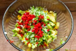 Mango Avocado Sambal Zubereitung