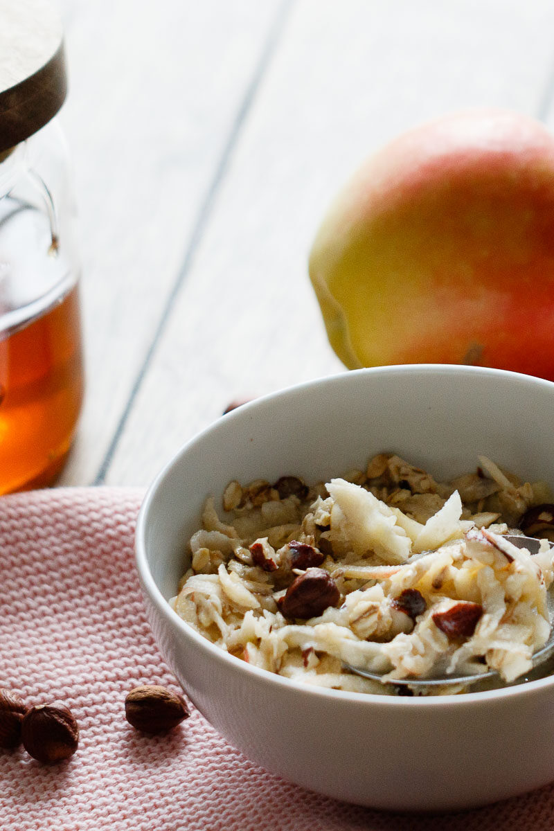 schnelles Müsli zum Frühstück