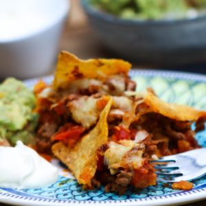 Nachos überbacken