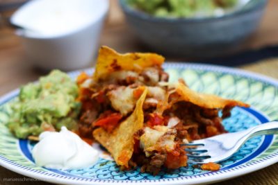 Nachos überbacken