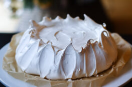 Pavlova gebacken