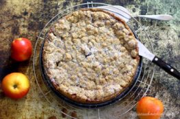 Apfelkuchen mit Mandelstreusel