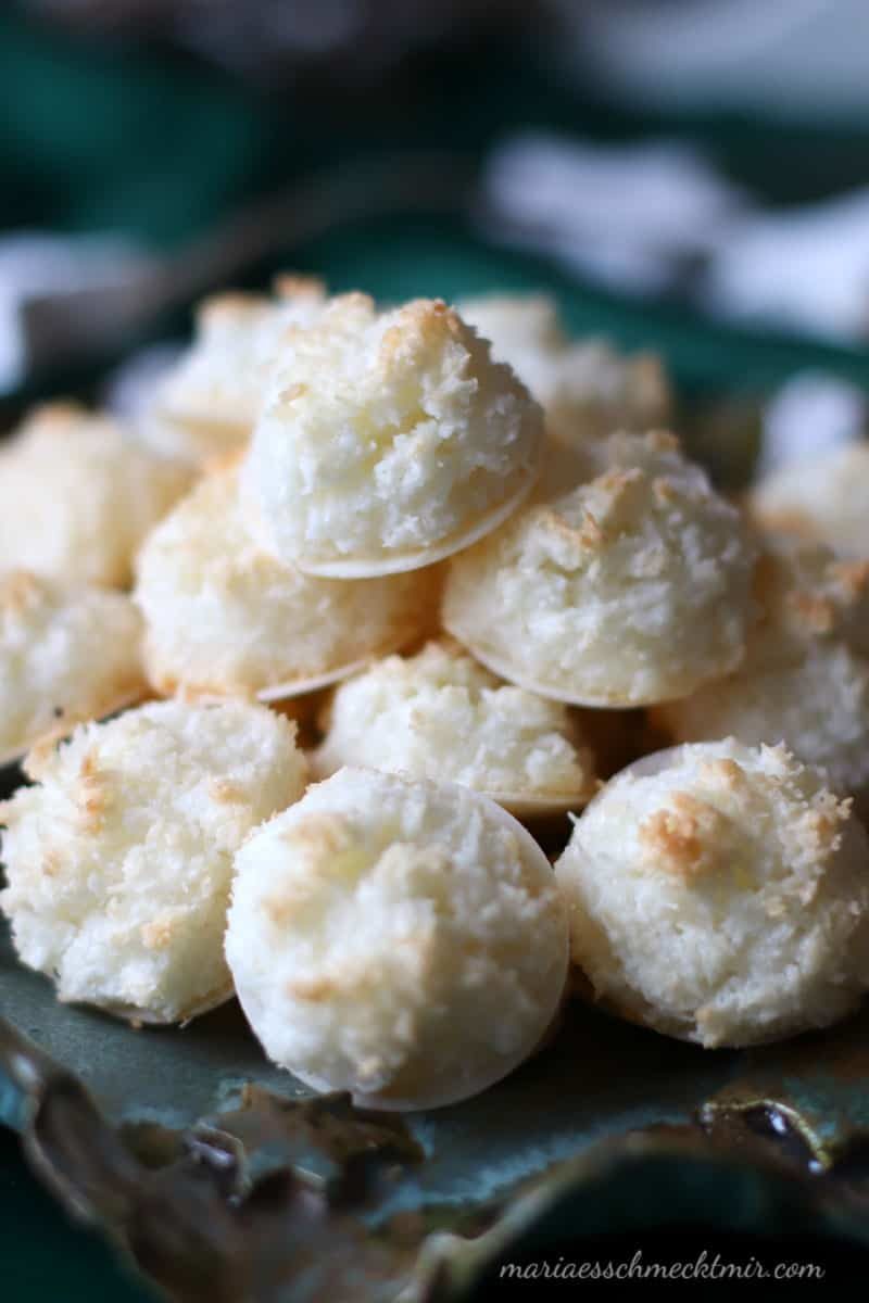 Saftige Kokosmakronen
