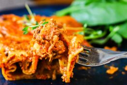 Lasagne mit Creme fraiche