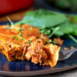 Schnelle Lasagne mit Creme fraiche