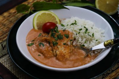 Indischer Fisch in Tomatensoße