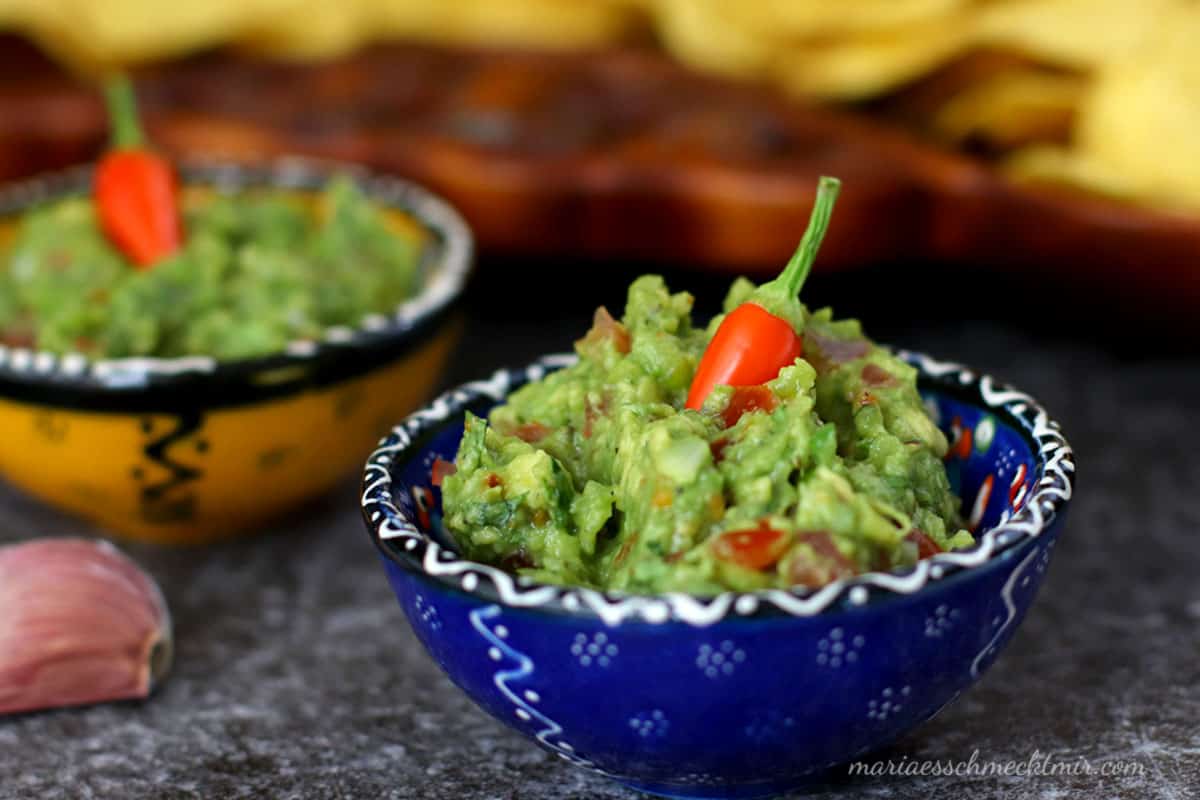 Mein Rezept für Guacamole - den Avocado-Dip aus Mexiko