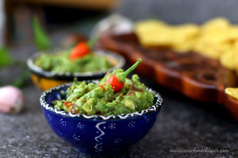 Guacamole mit Koriander