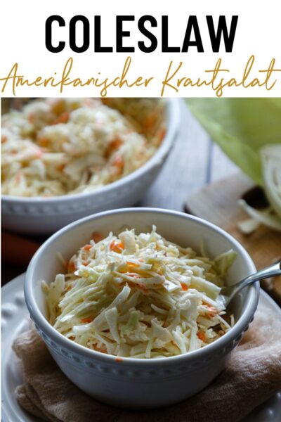 Coleslaw amerikanischer Krautsalat