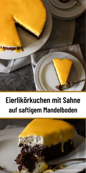 Eierlikörtorte mit Sahne