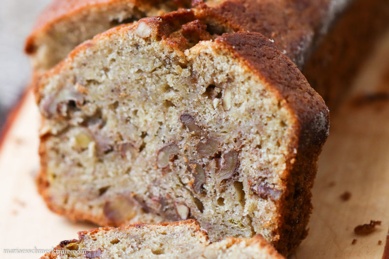 Saftiges Bananenbrot