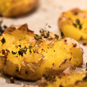 Smashed Potatoes - Quetschkartoffeln