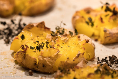 Smashed Potatoes - Quetschkartoffeln