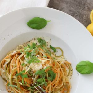 Spaghetti mit Gorgonzasauce