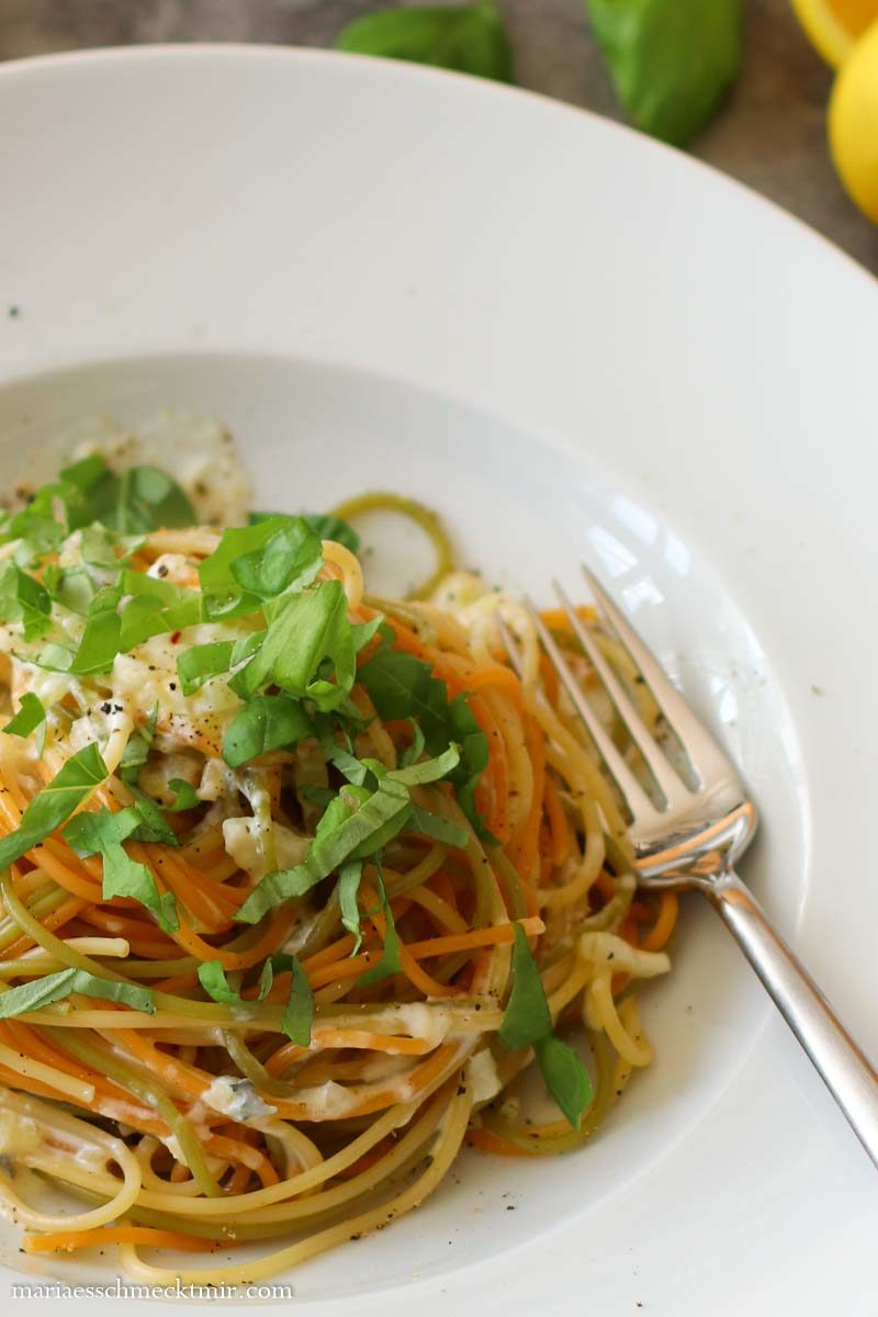 Spaghetti mit Gorgonzasauce