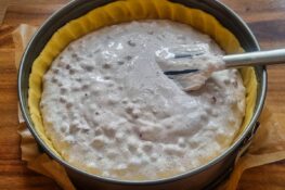 Johannisbeerkuchen mit Mandelbaiser - Making-Of