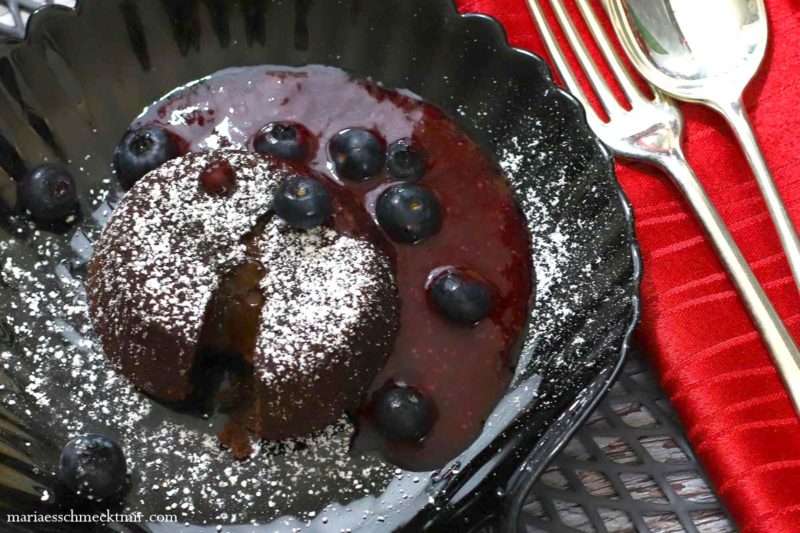 Schokoladenmalheur - Schokotörtchen mit flüssigem Kern