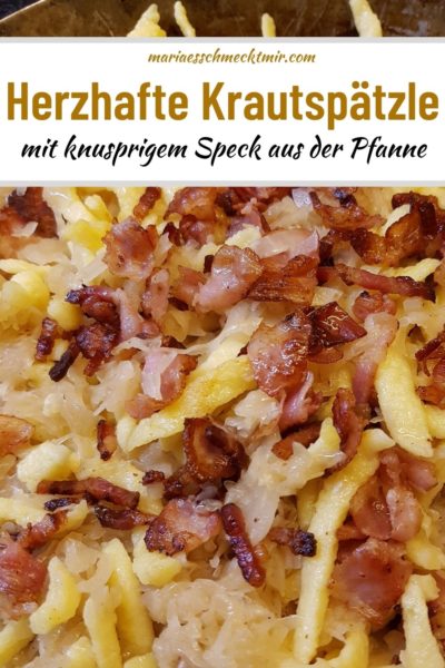 Krautpfanne mit Spätzle