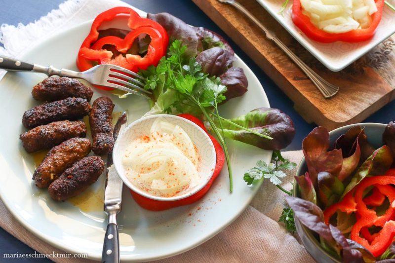 Cevapcici wie in Kroatien