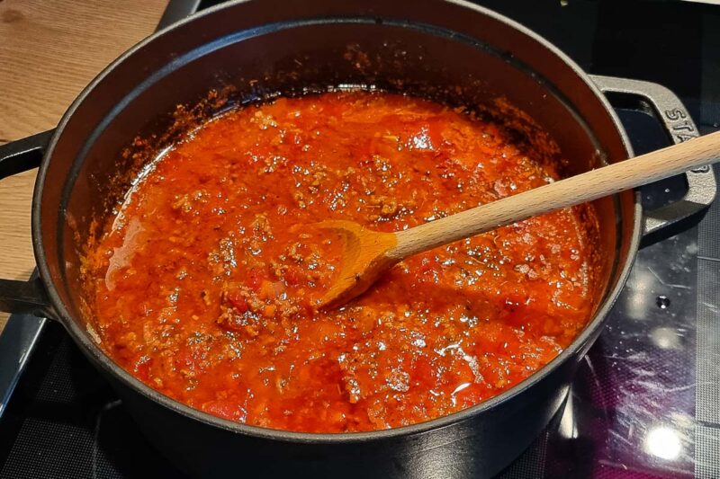 Bolognese kochen