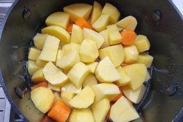 Kartoffeln und Karotten