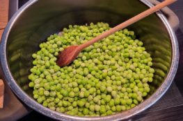 Erbsencremesuppe - Zubereitung