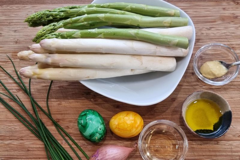 Spargel mit Bozener Sauce - Zutaten