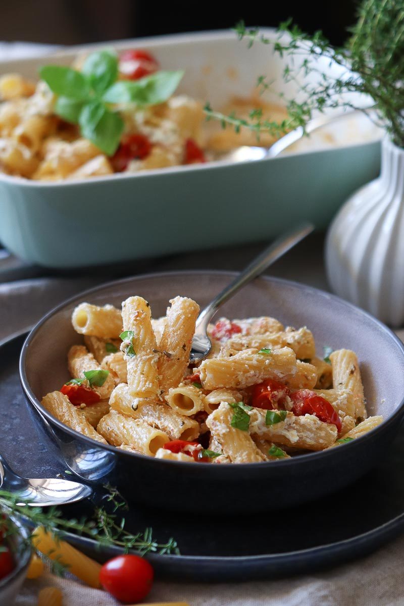 Feta-Pasta aus dem Ofen