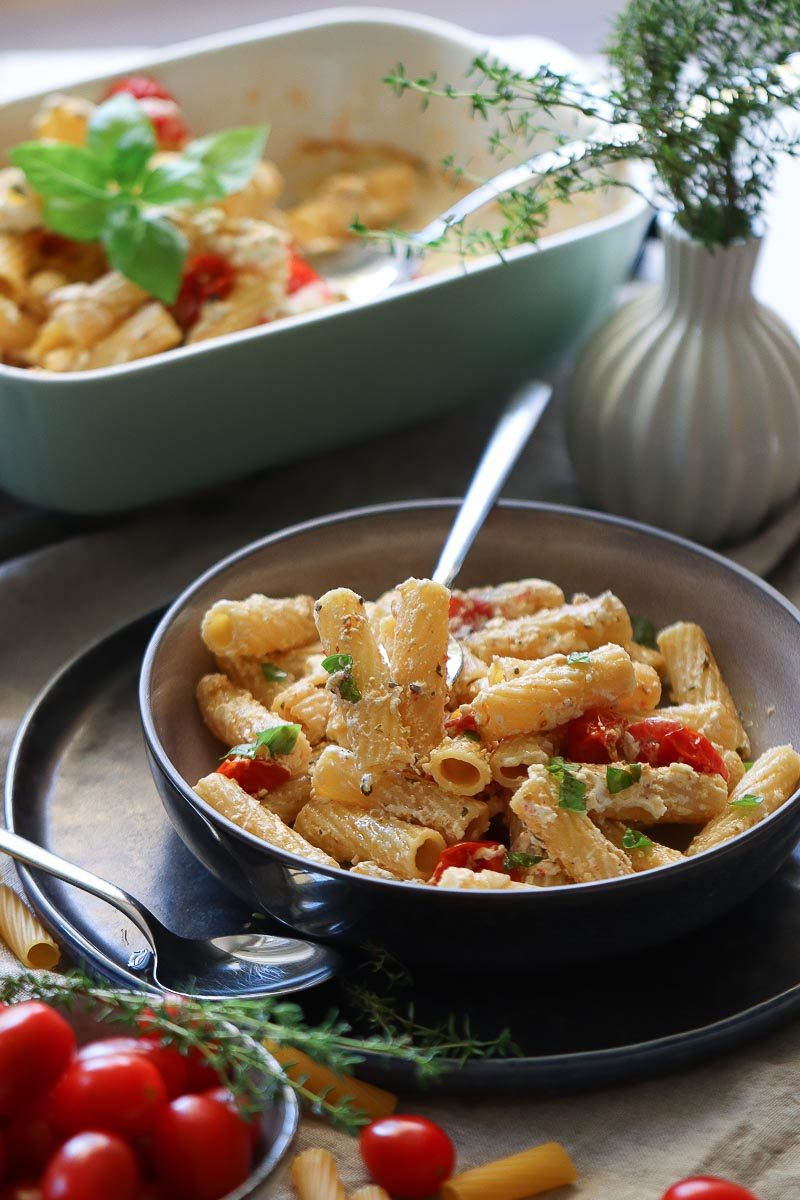 Feta Pasta aus dem Ofen