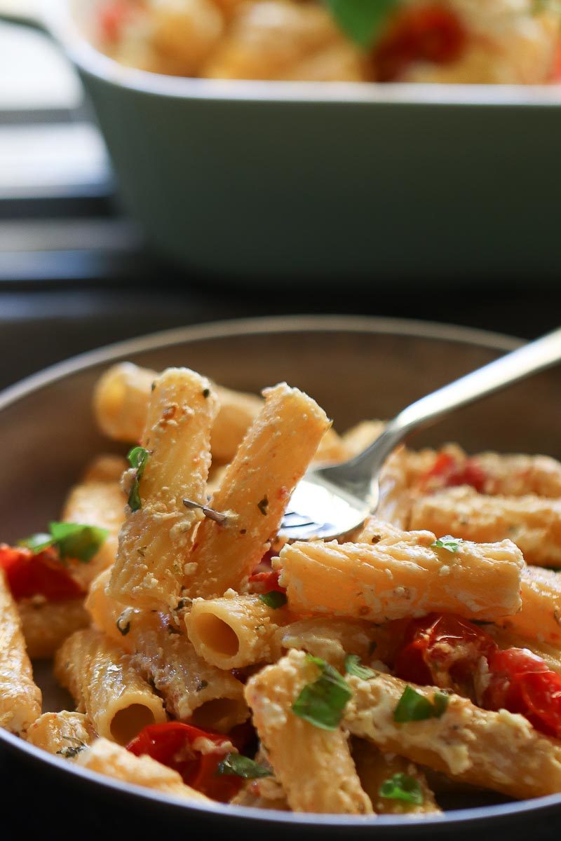 Feta-Pasta aus dem Ofen