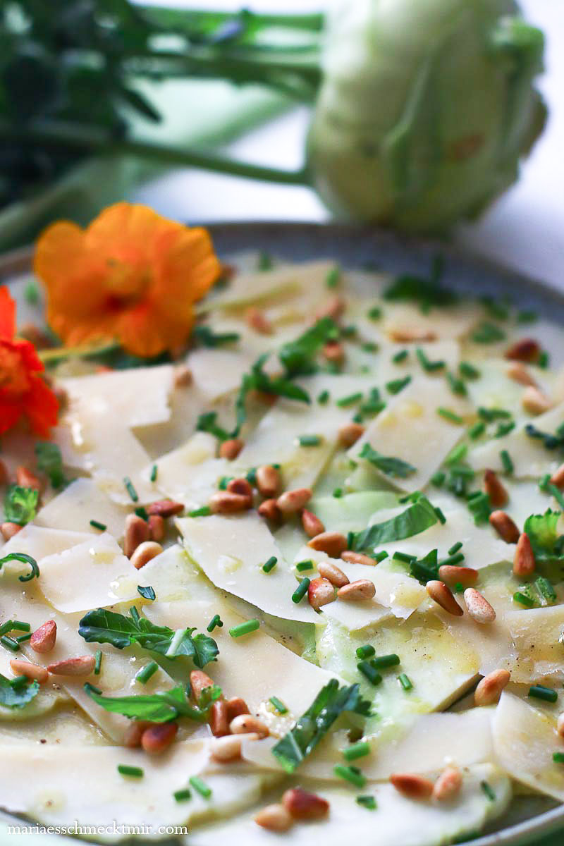 Kohlrabi Carpaccio