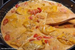 Schnelles Fisch-Curry - Making-Of