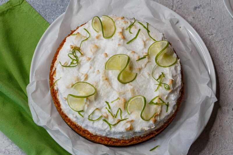 Key Lime Pie - Limetten-Tarte