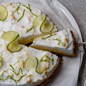 Key Lime Pie - Limetten-Tarte