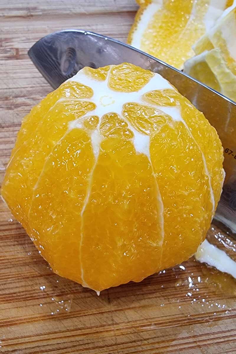 Orangen filetieren