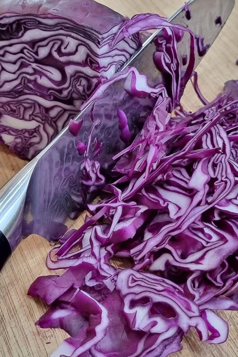 Rotkohl Salat mit Orangen