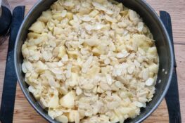 Florentiner Apfelkuchen - Making-Of