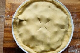 Rhabarber-Pie Making-Of