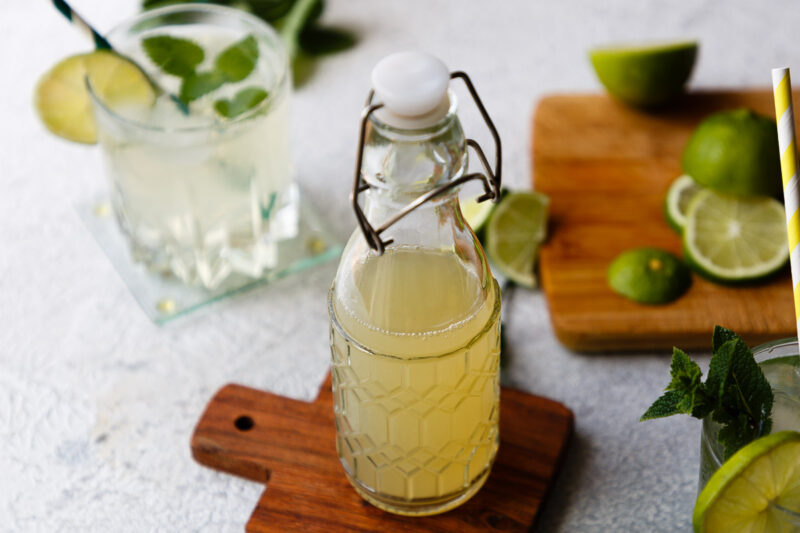 Lime Juice Cordial Limettensirup