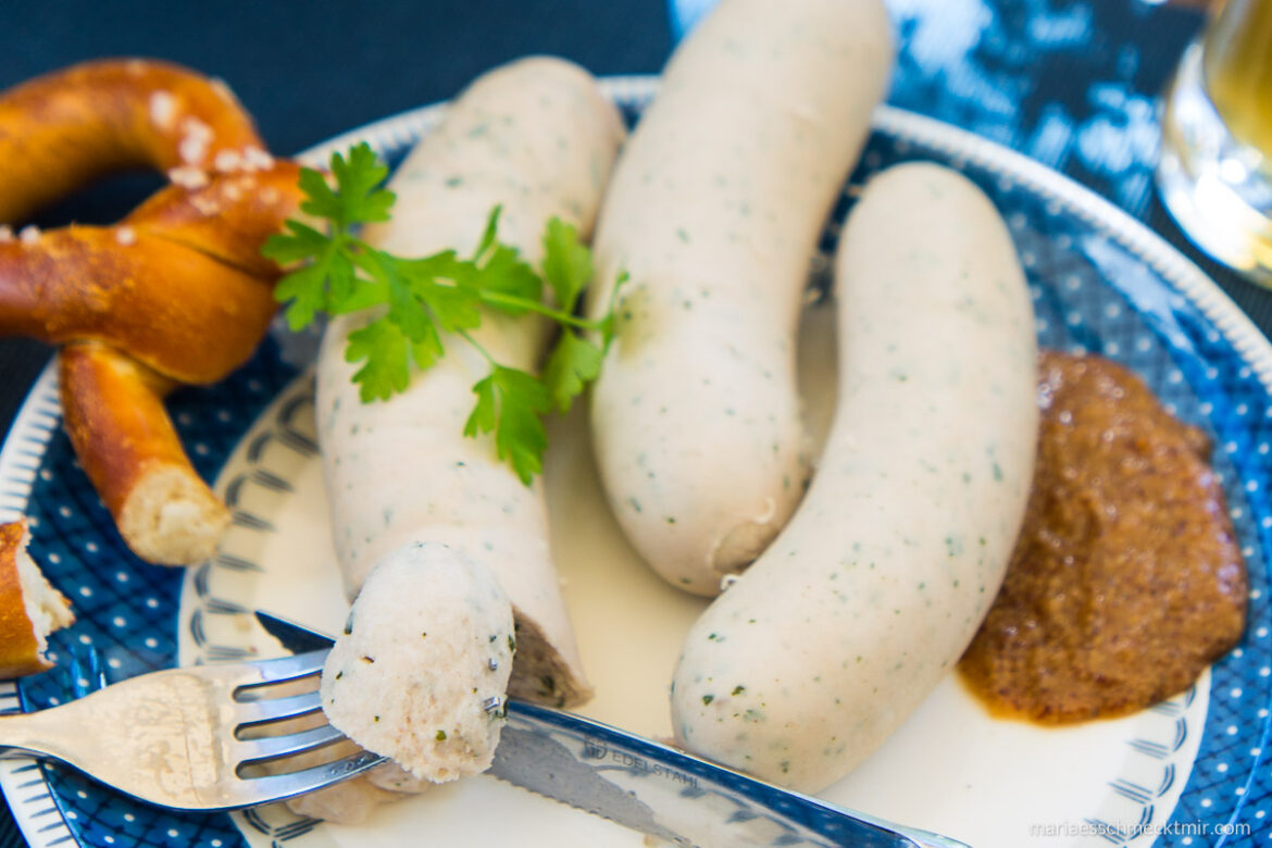 Luxus Was Isst Man Zu Weisswurst Bild