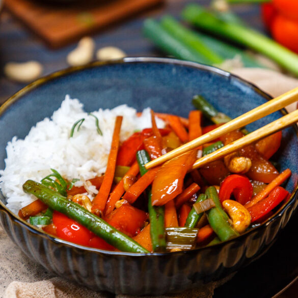 Kürbis Curry mit Kokosmilch