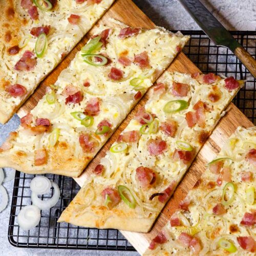 Elsässer Flammkuchen