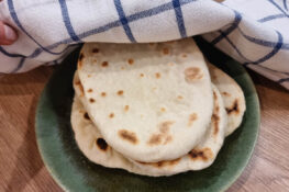 naan brot warm halten