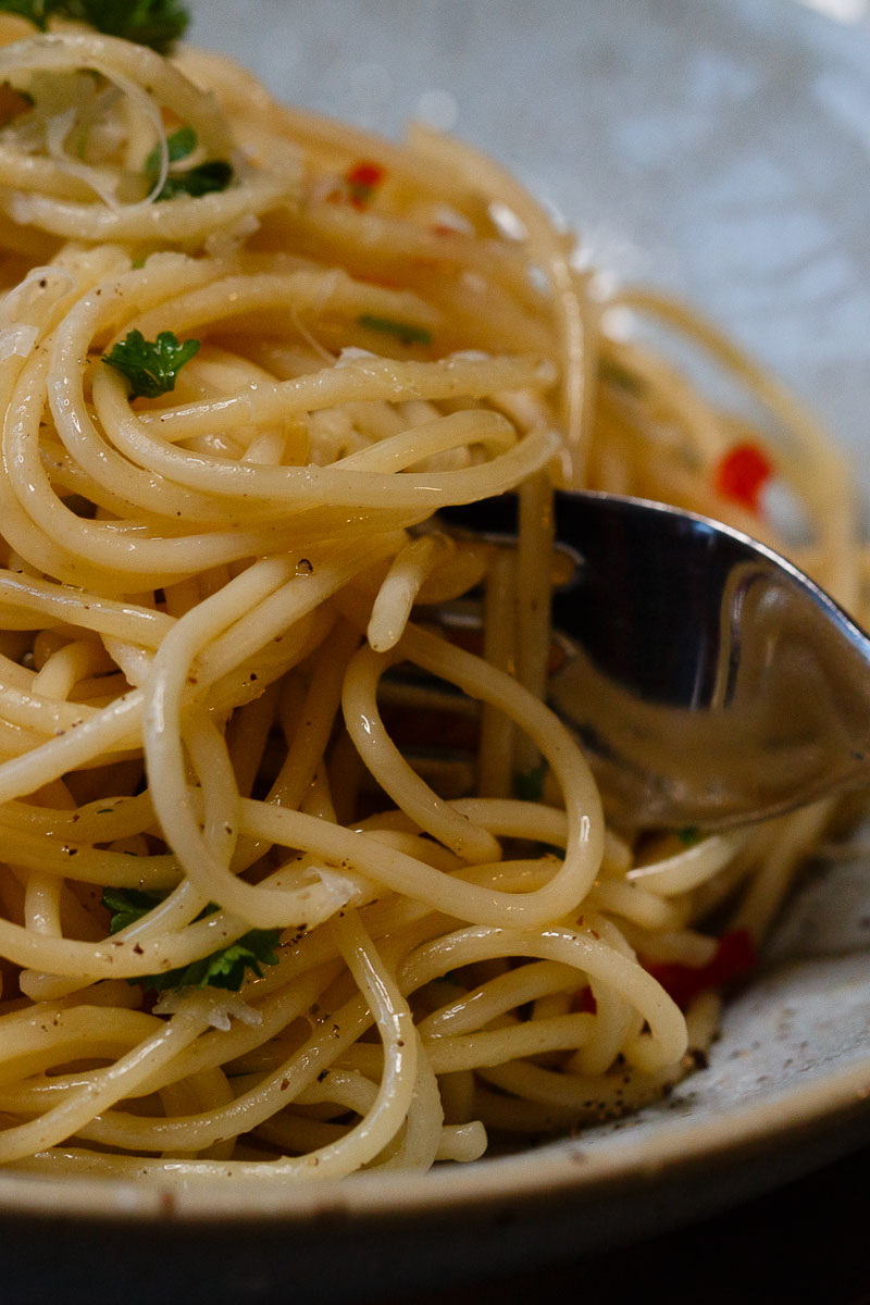 spaghetti aglio e olio