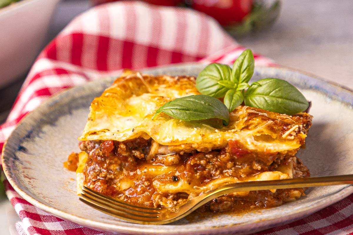 Lasagne Rezept – klassisch mit Béchamelsauce