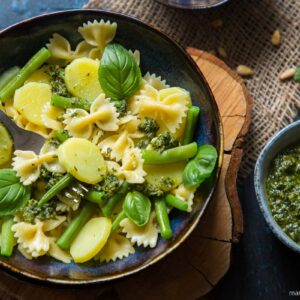 Ligurische Nudeln mit Pesto