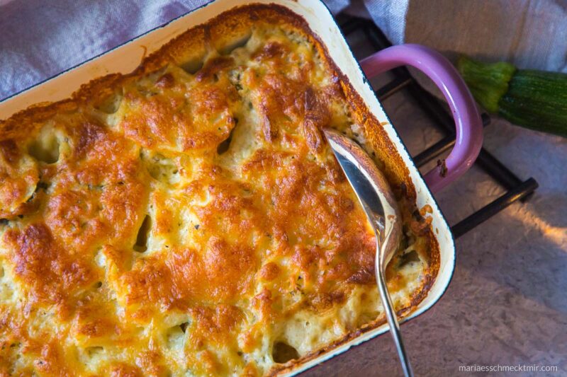 Kartoffel Zucchini Gratin