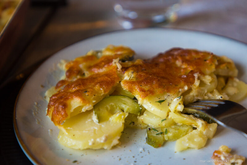 Kartoffel Zucchini Auflauf