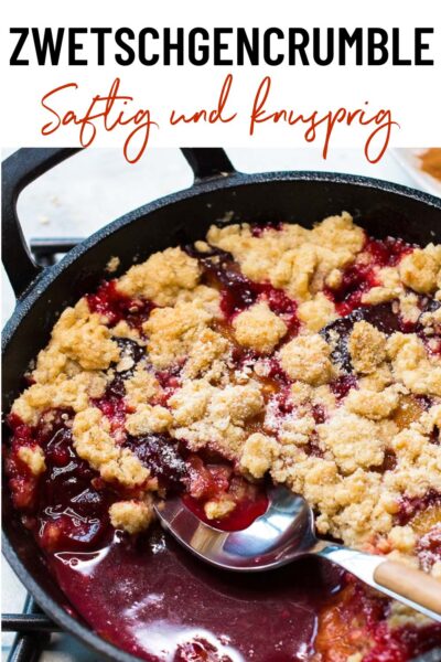 Zwetschgencrumble Rezept