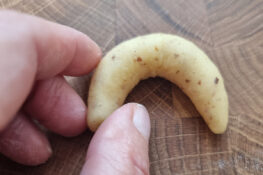 Vanillekipferl formen
